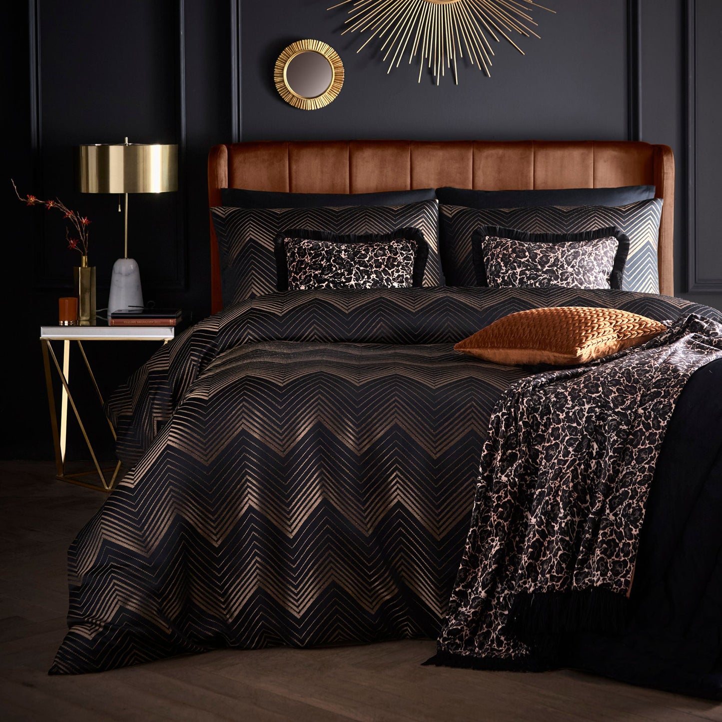 Laurence Llewelyn-Bowen Josephine Velvet Cushion - Gold