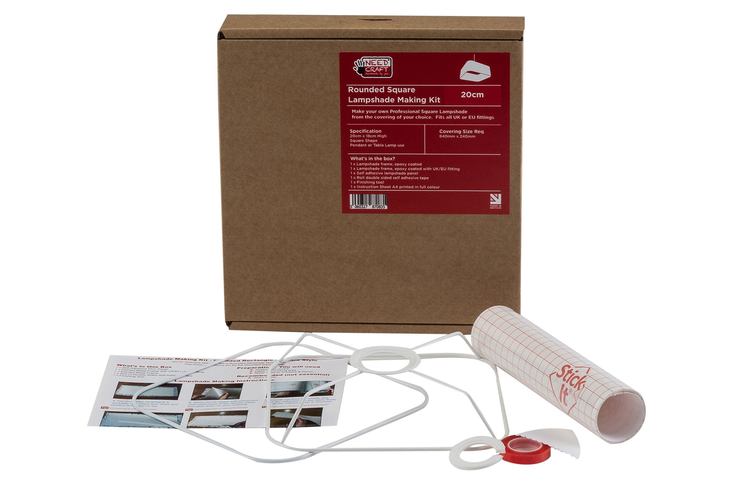 Needcraft Rounded Square Lampshade Kit