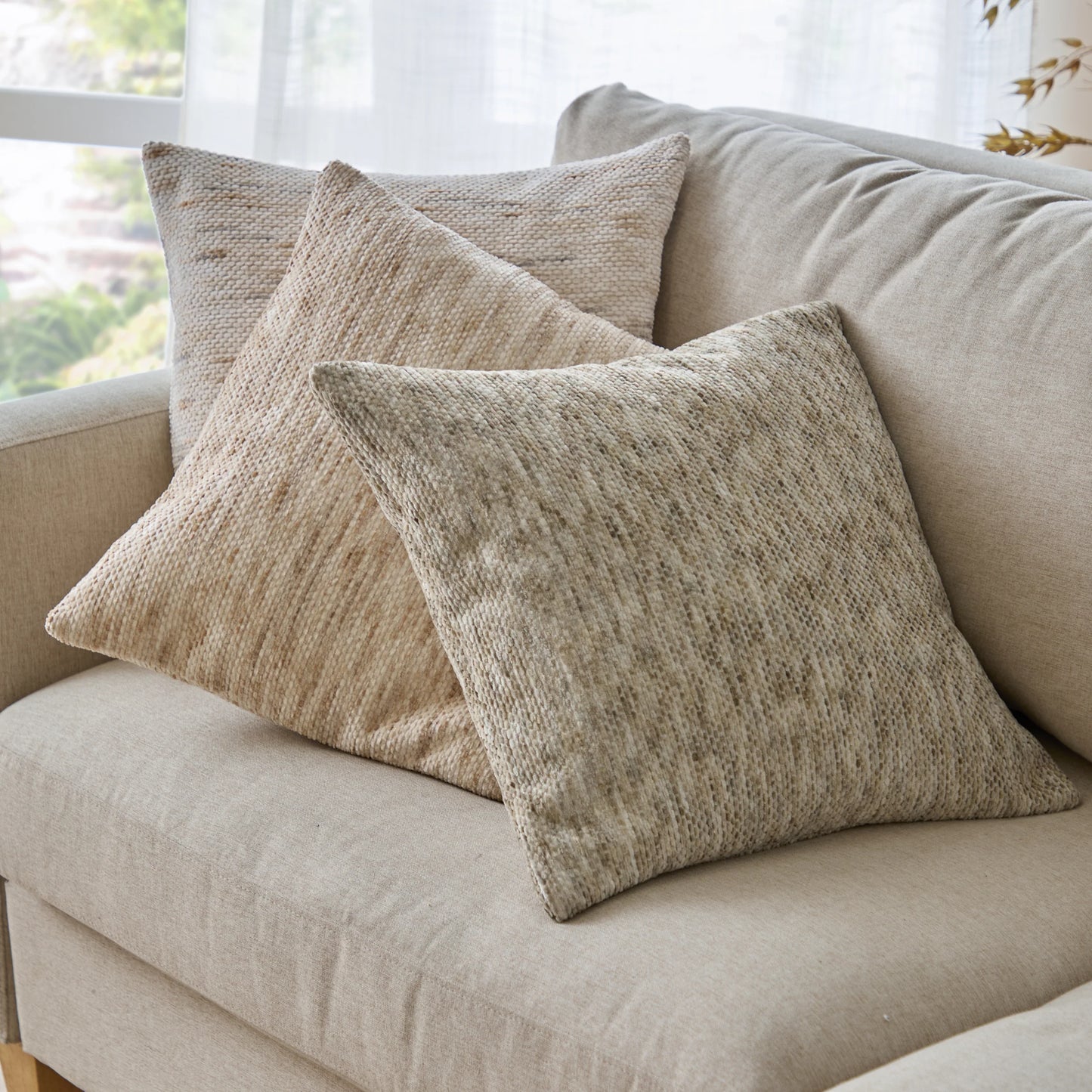 Yard Malvern Cushion - Greige