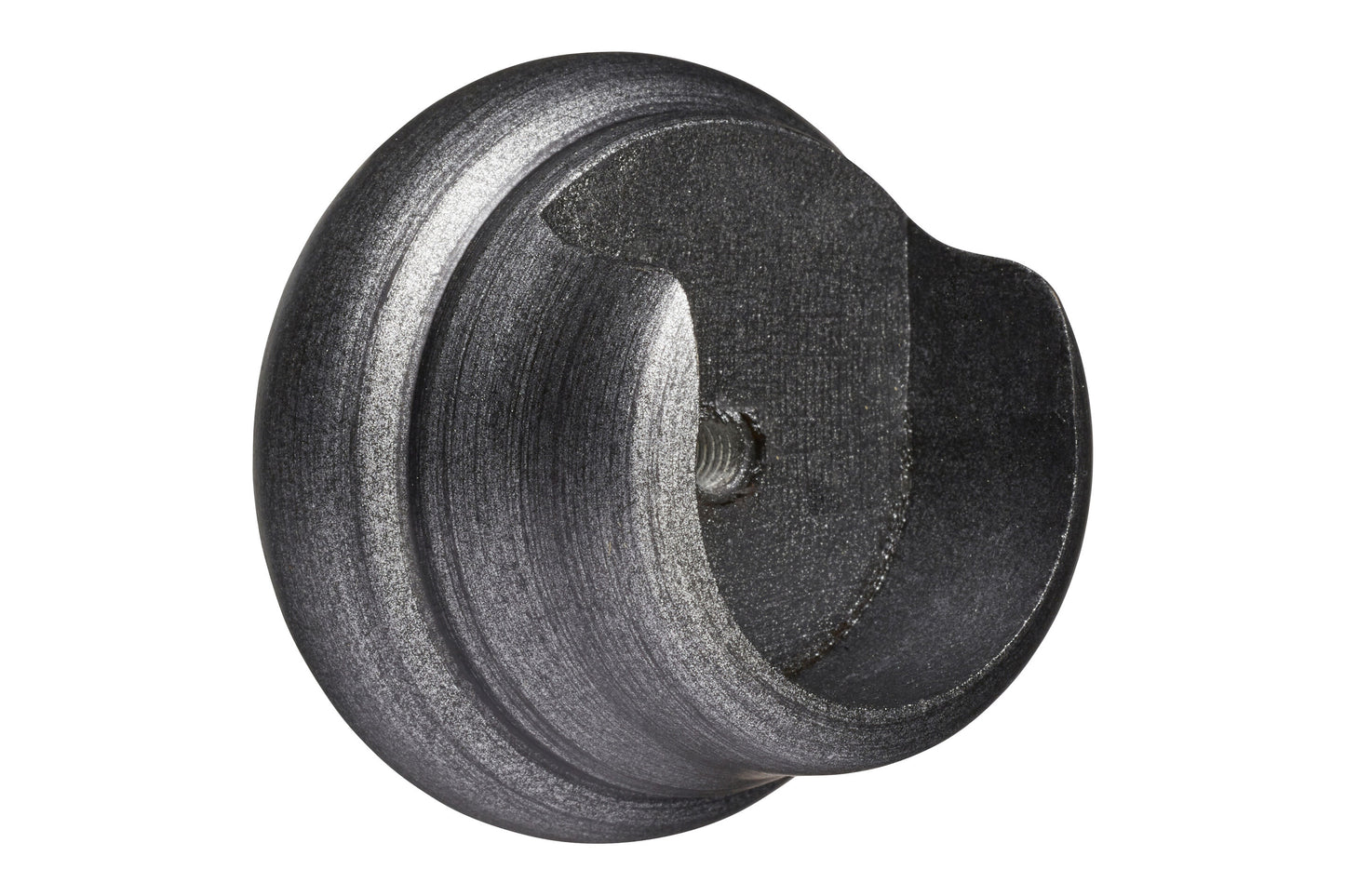 Hallis Museum 35mm Wooden Curtain Pole Recess Bracket - Satin Pewter