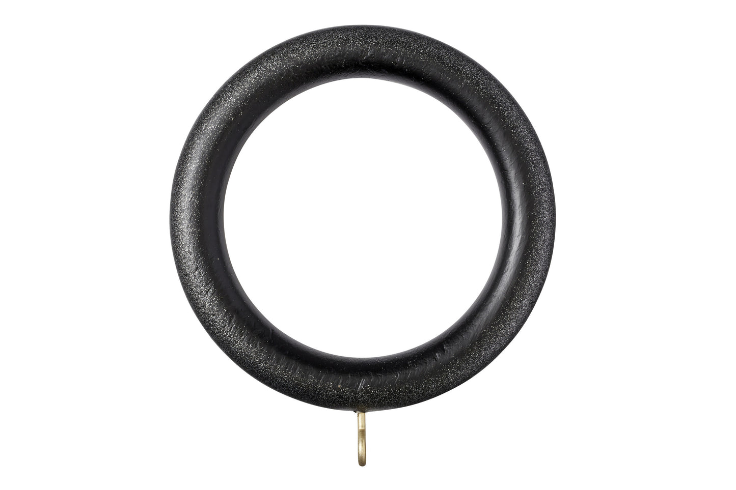 Museum 55mm Wooden Curtain Rings (Pack of 4) - Satin Pewter