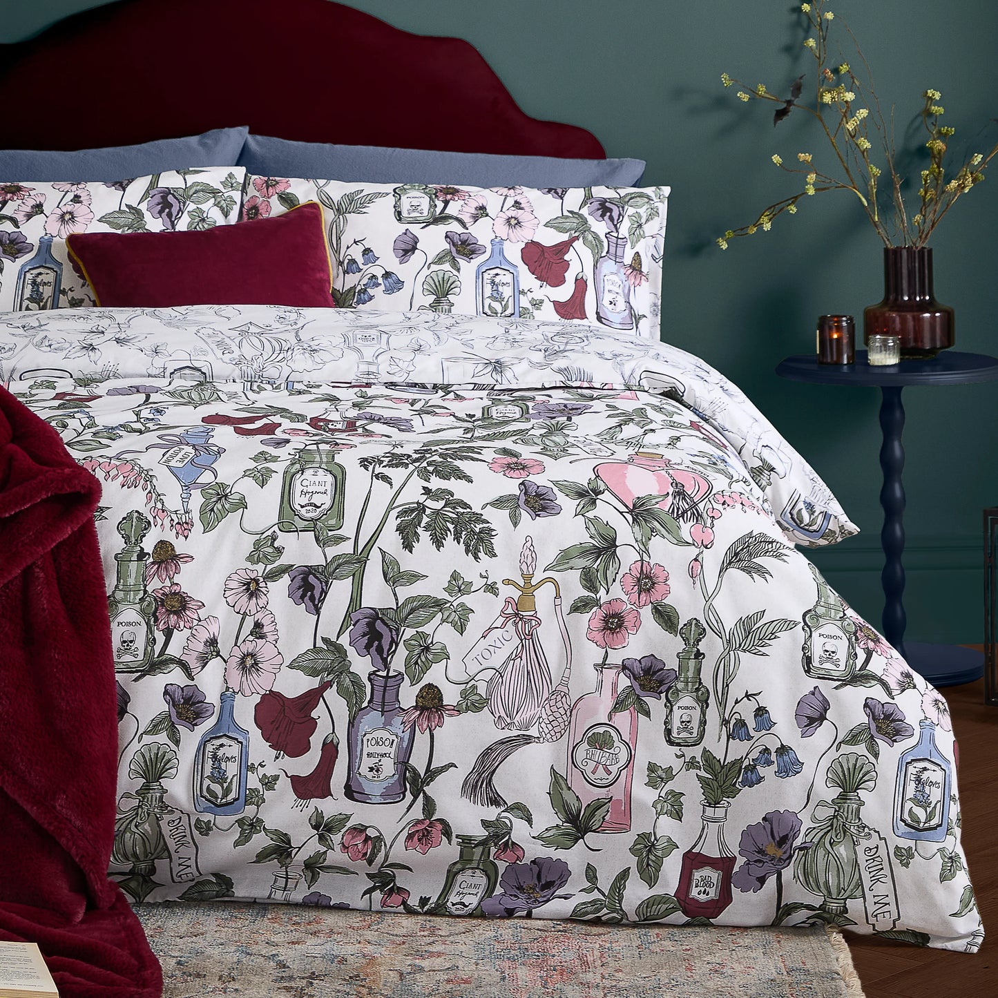 Furn Pick Your Poison Duvet Cover Set - Multicolour