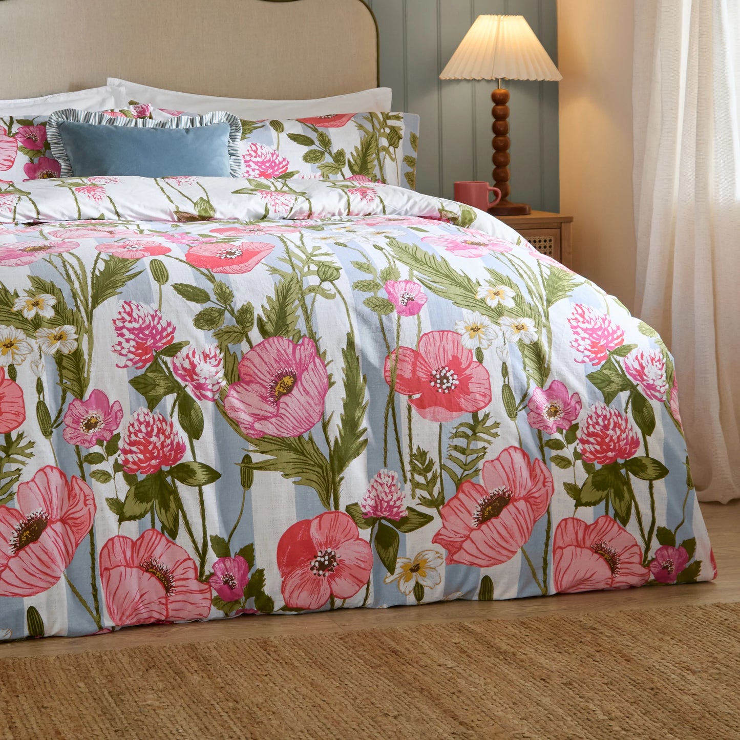 Wylder Poppy Trail Duvet Cover Set - Multi