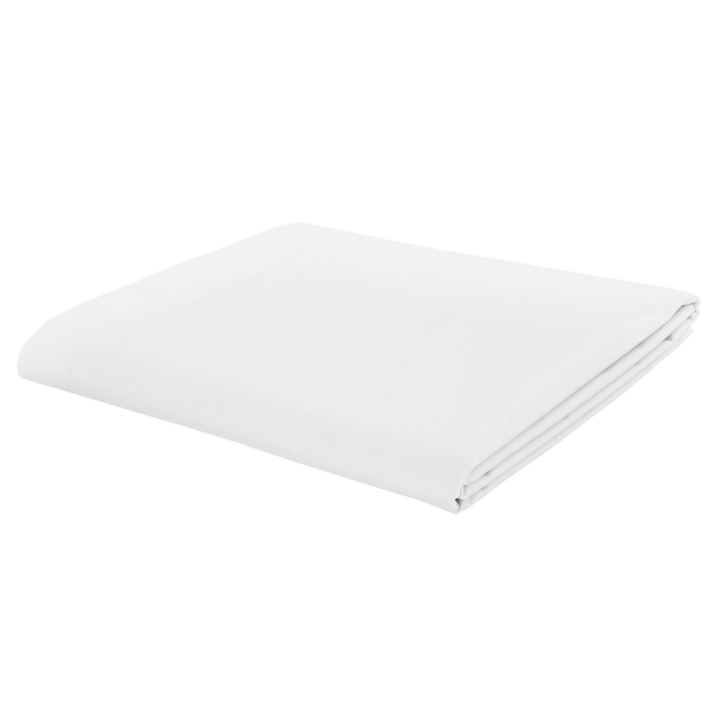 Catherine Lansfield Easy Iron Percale Fitted Sheet - White