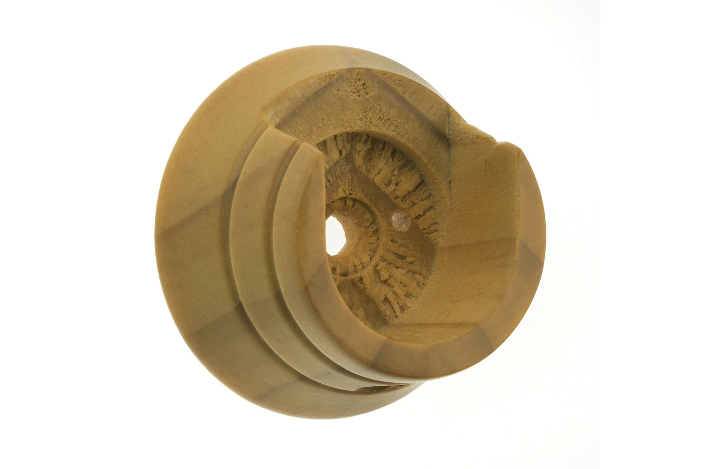 Swish Naturals 35mm Wooden Curtain Pole Recess Brackets (Pair) - Aged Oak