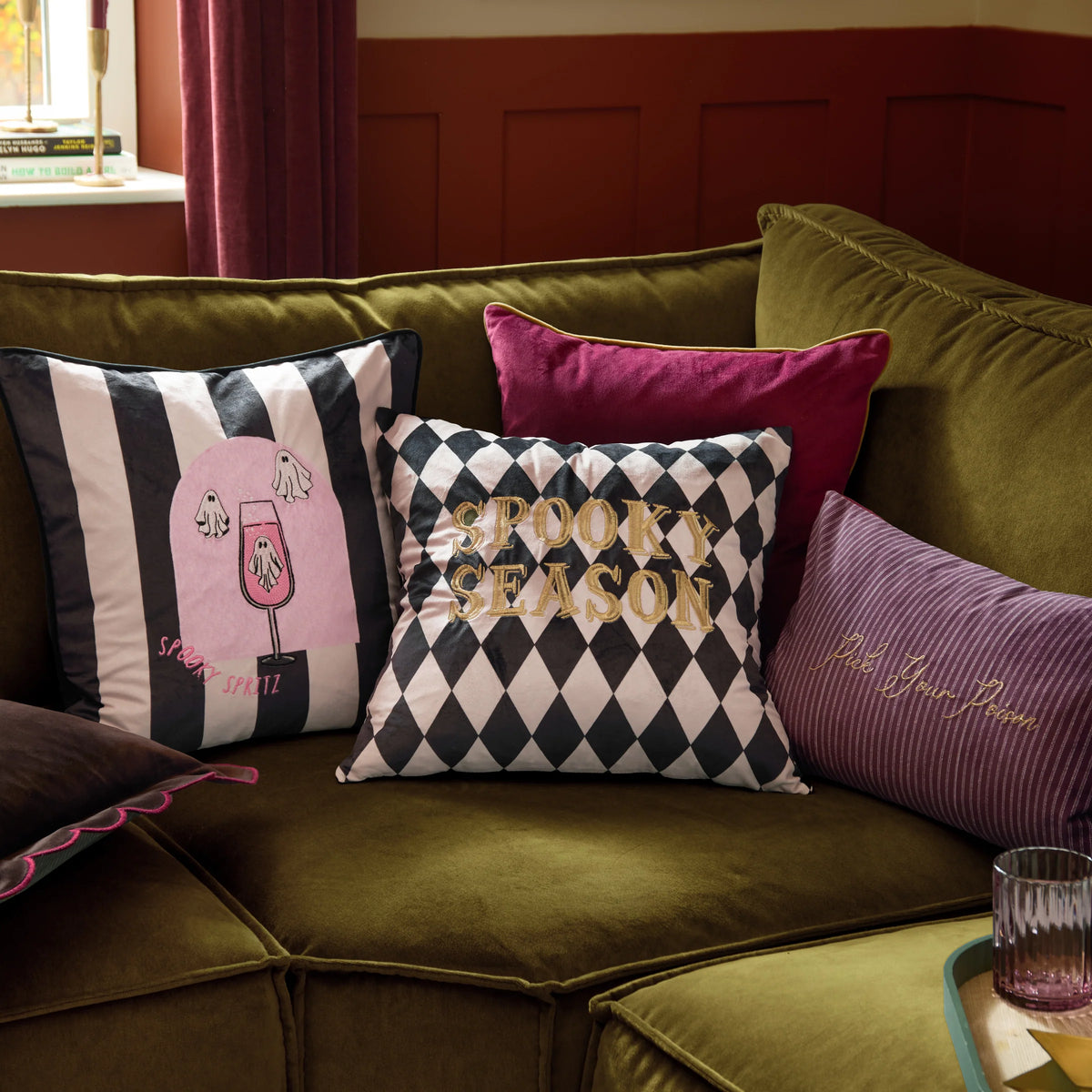 Furn Pick Your Poison Cushion - Multicolour