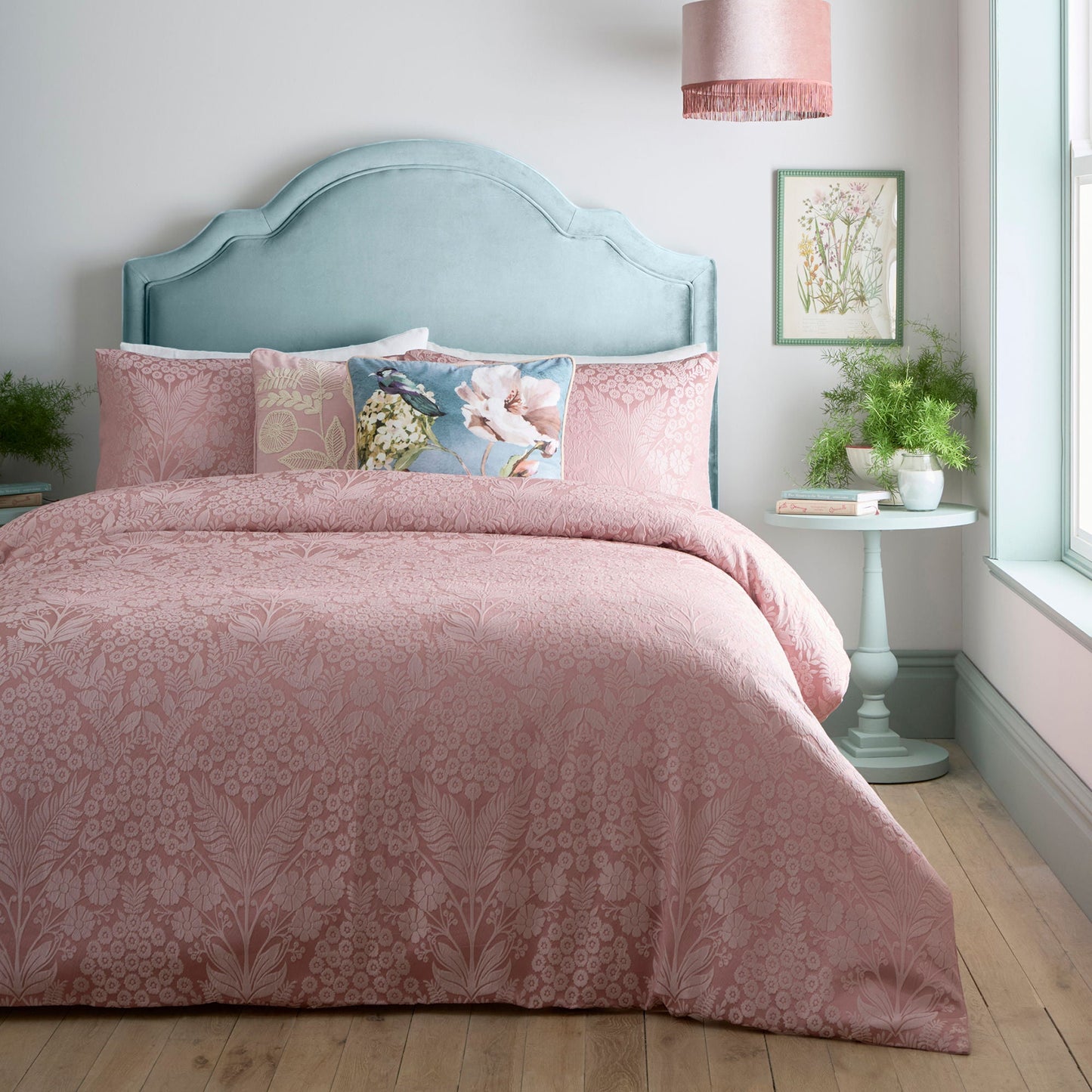 Appletree Heritage Toria Duvet Cover Set - Blush