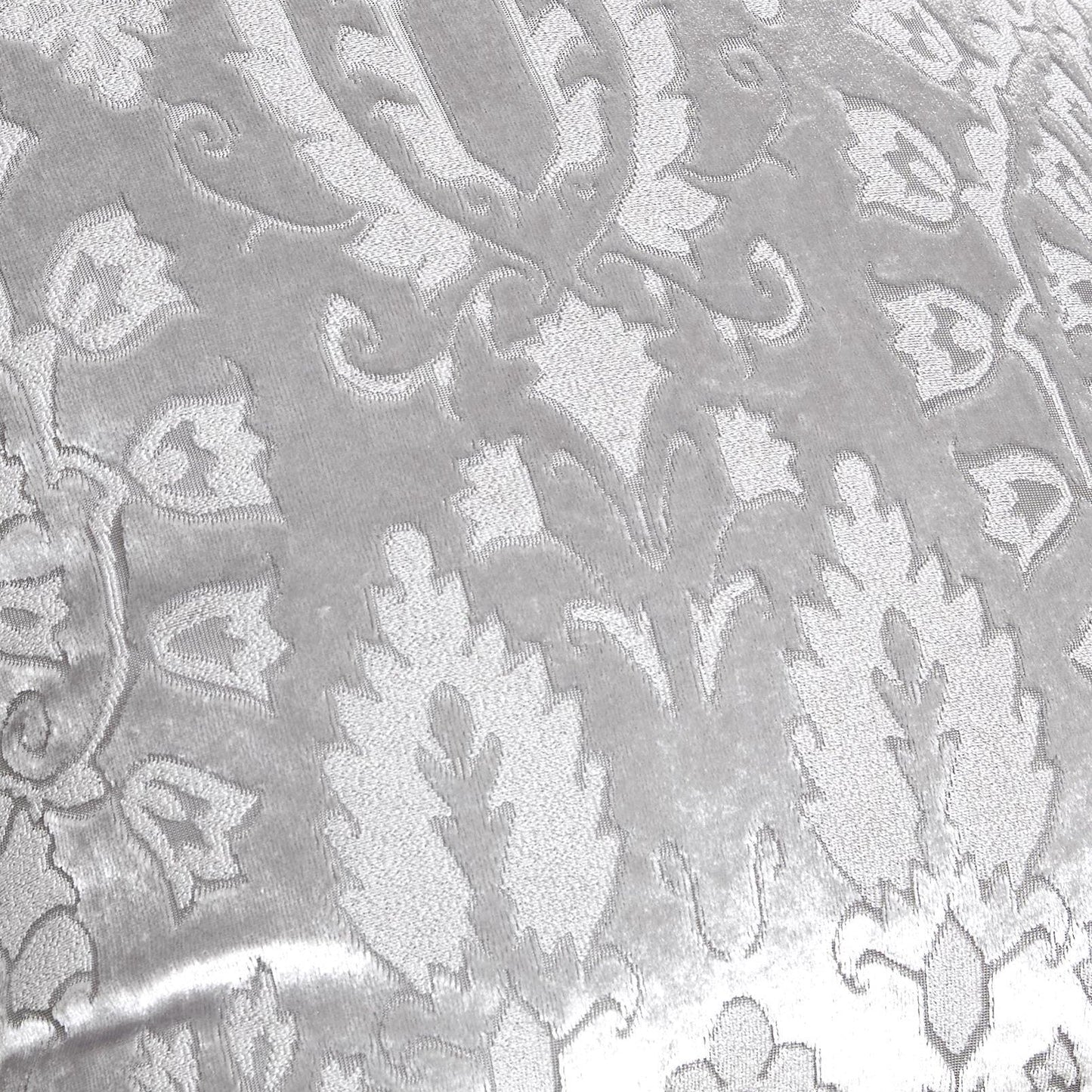 Trinity Pair Of Curtain Tiebacks by Curtina in Silver 26" x 4" - Pair Of Curtain Tiebacks - Curtina