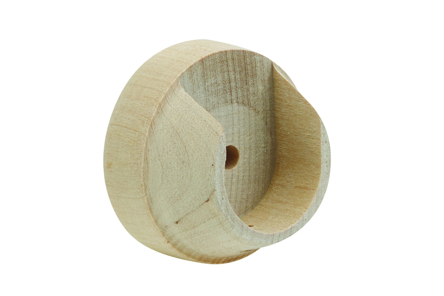 Hallis Unfinished 28mm Wooden Recess Brackets (Pair)