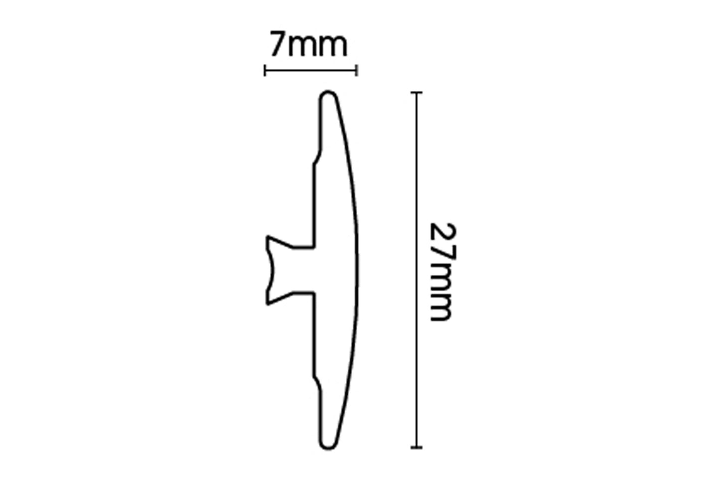 Universal Uncorded PVC Curtain Track