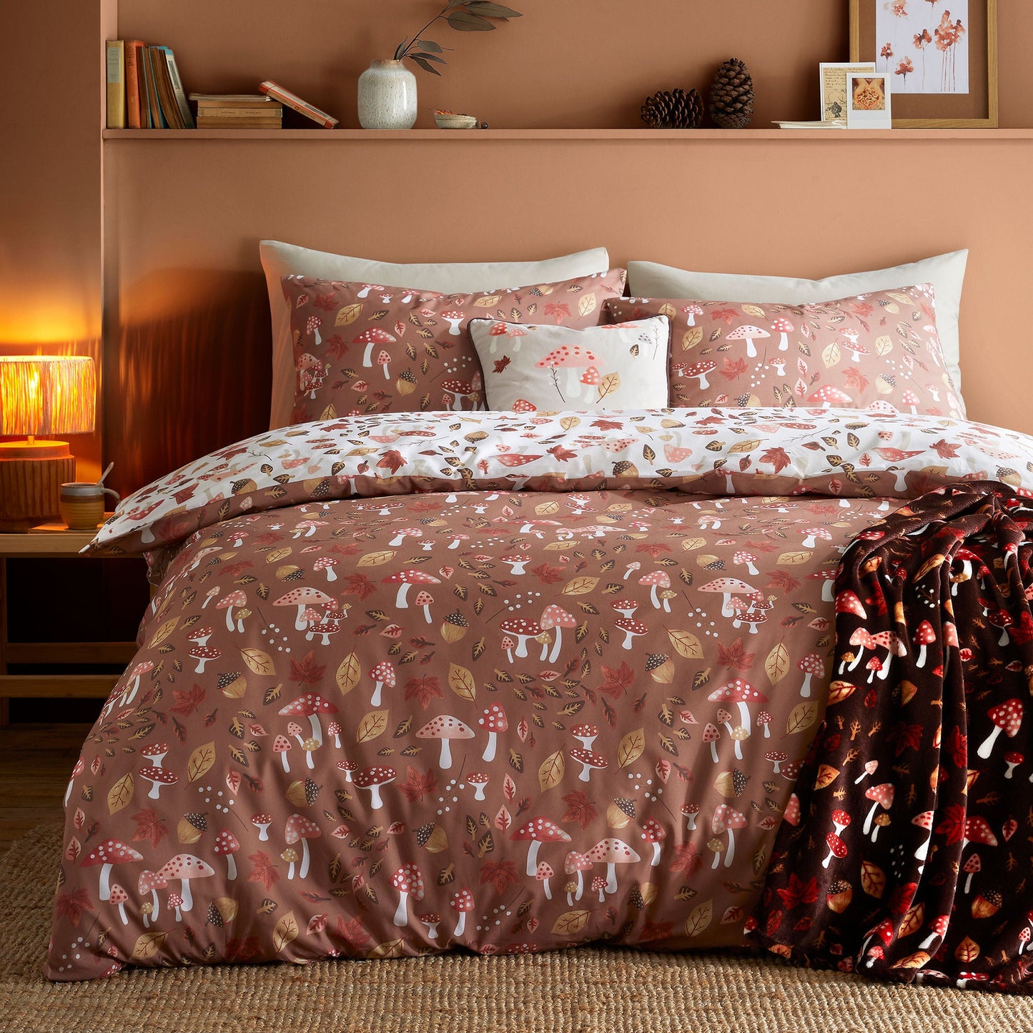Fusion Woodland Dreams Duvet Cover Set - Natural