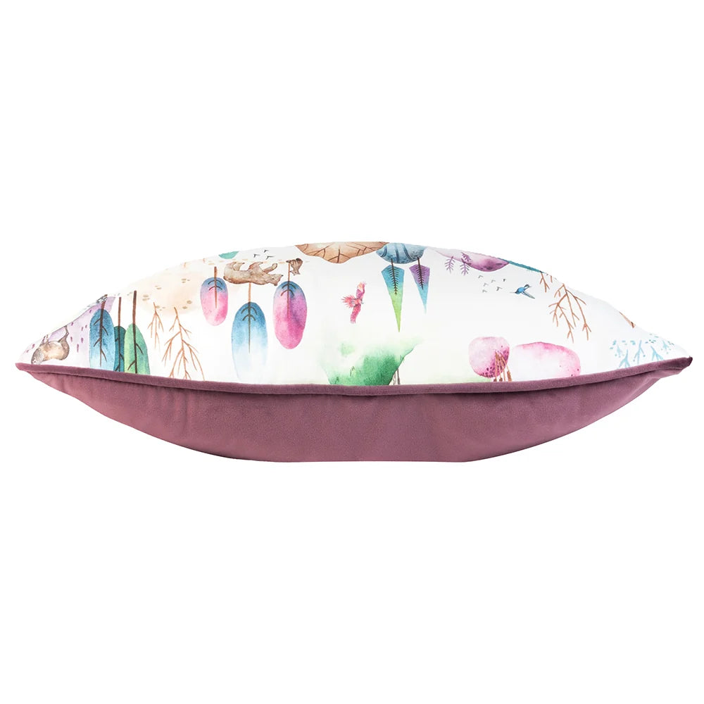 Prestigious Textiles Woodland Walk Cushion - Candyfloss