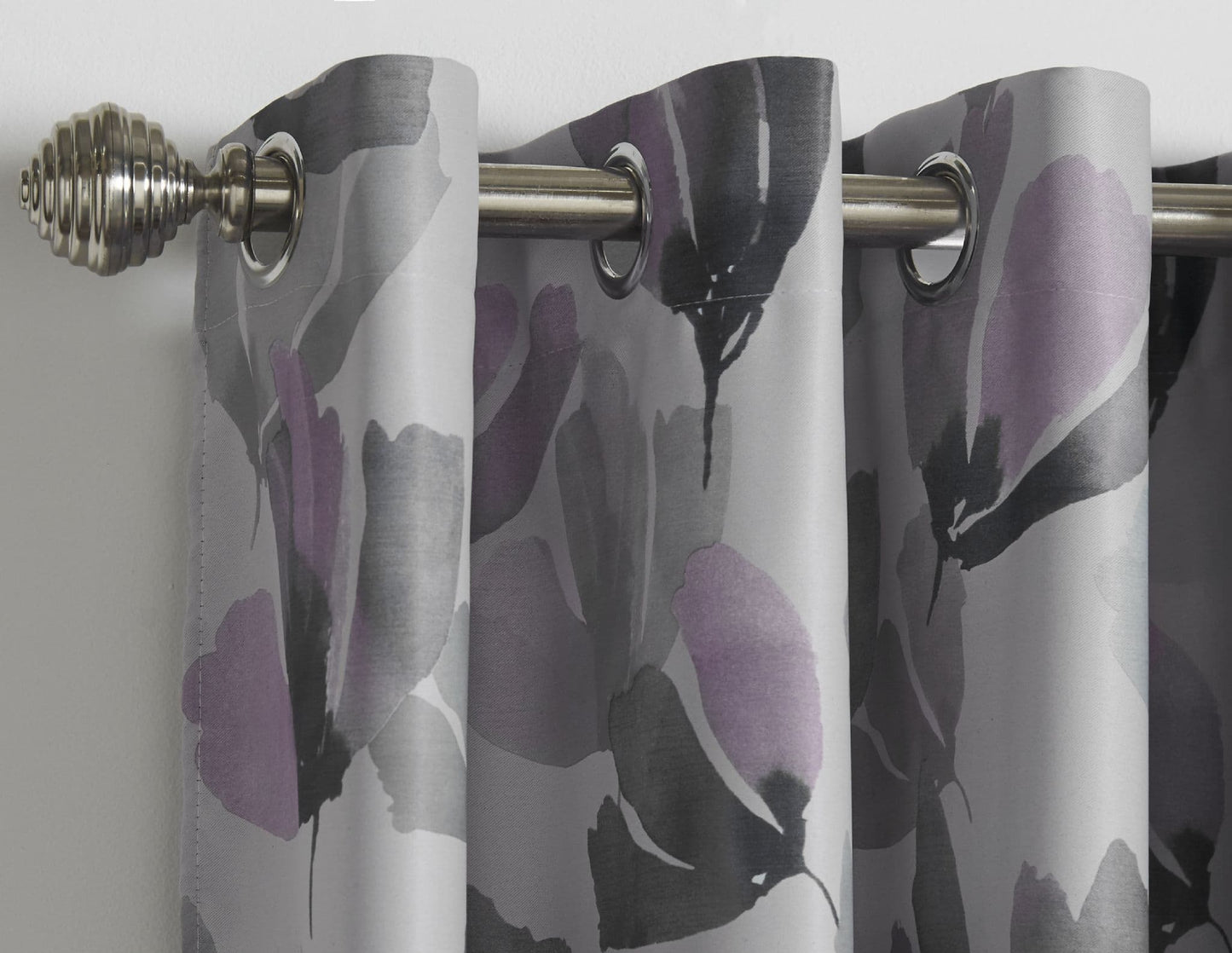 Alan Symonds Amsterdam Eyelet Curtains - Purple