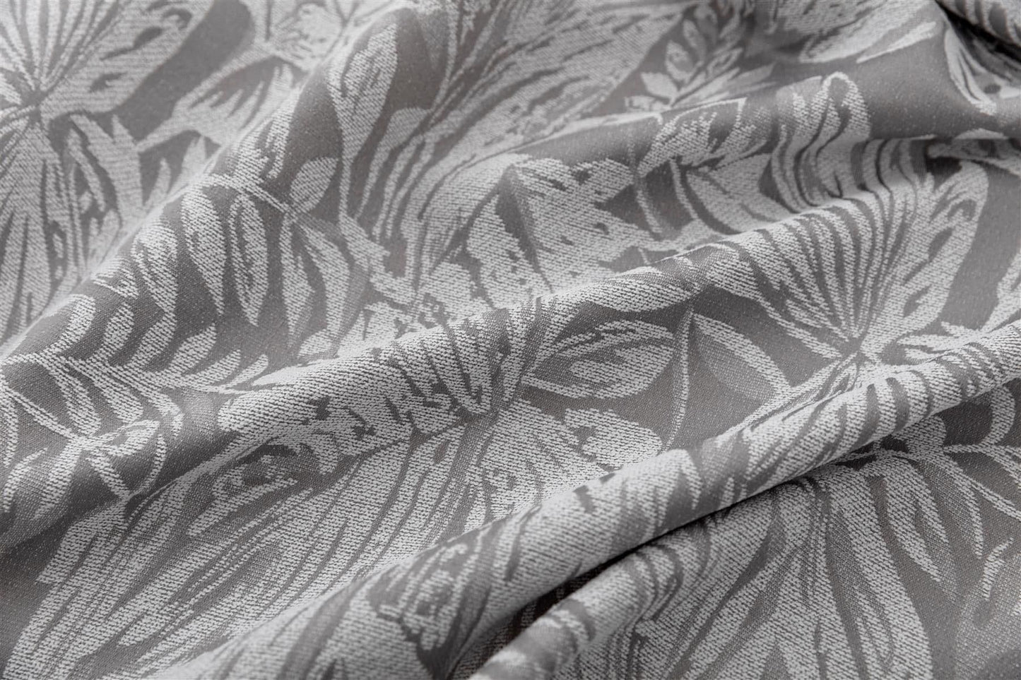 Alan Symonds Botanic Eyelet Curtains - Silver