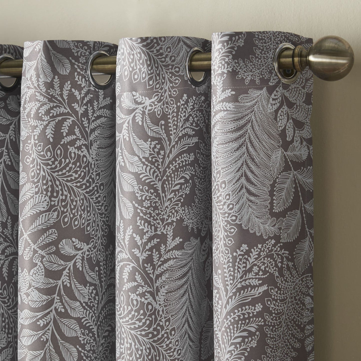 Alan Symonds Ferndown Eyelet Curtains - Latte