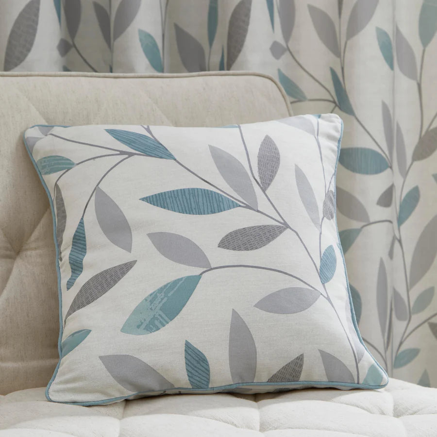 Fusion Beechwood Filled Cushion - Duck Egg