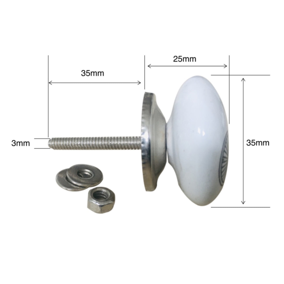 Jones Bicycle Drawer Pulls (Pack of 10) - Nickel