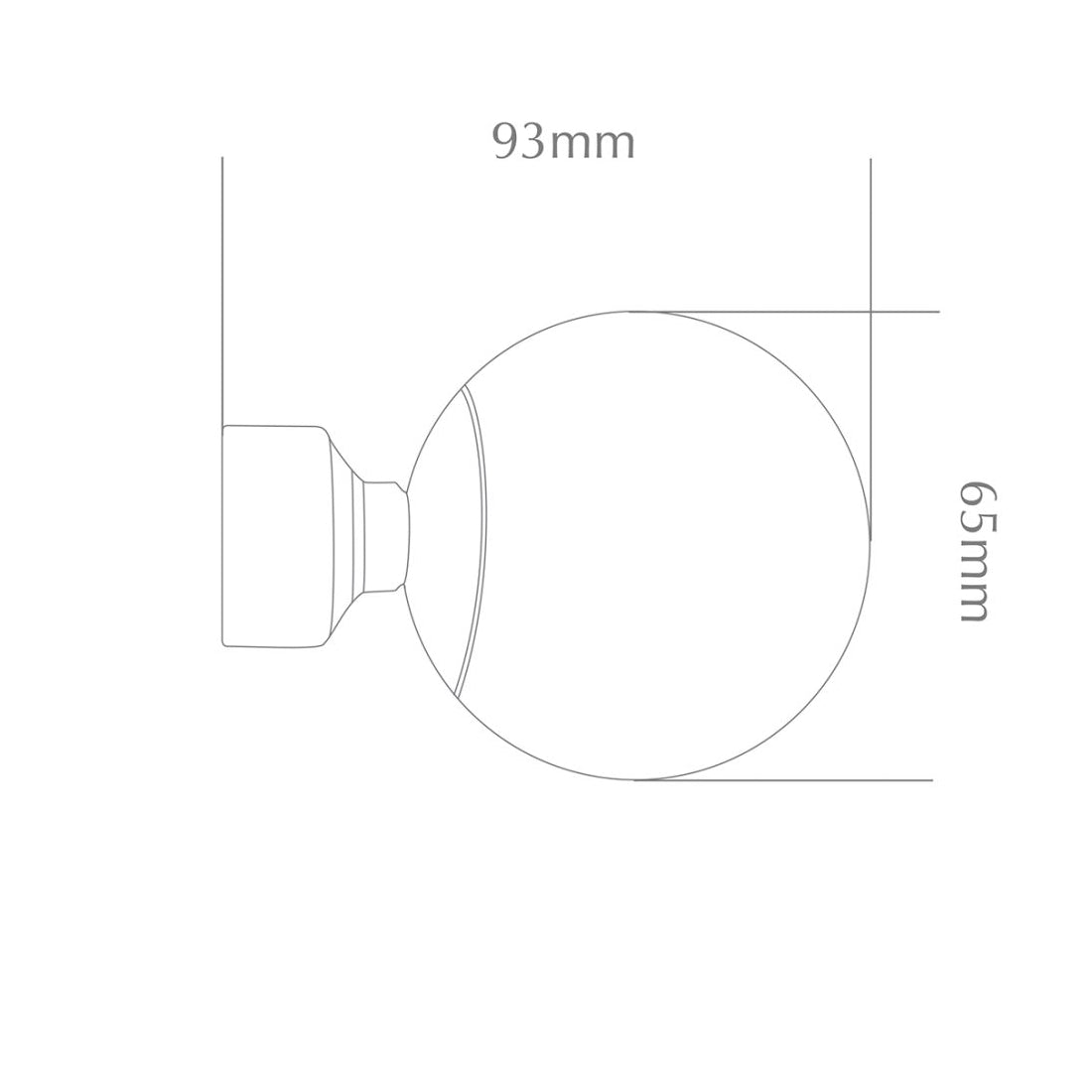 Jones Cosmos 28mm Metal Curtain Pole - Chrome