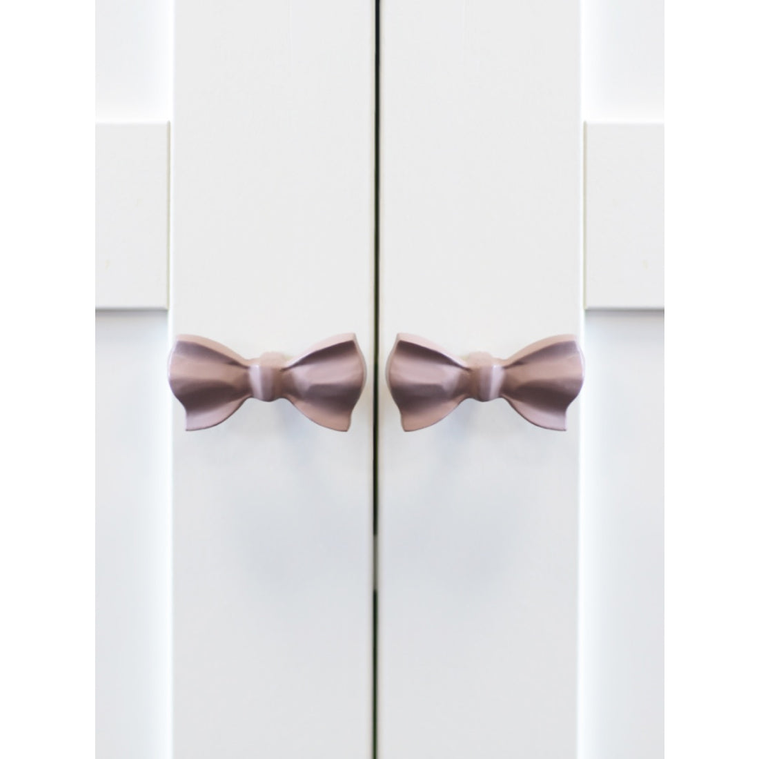 Laura Ashley Bow Drawer Pulls (Pack of 4) - Dusky Rose