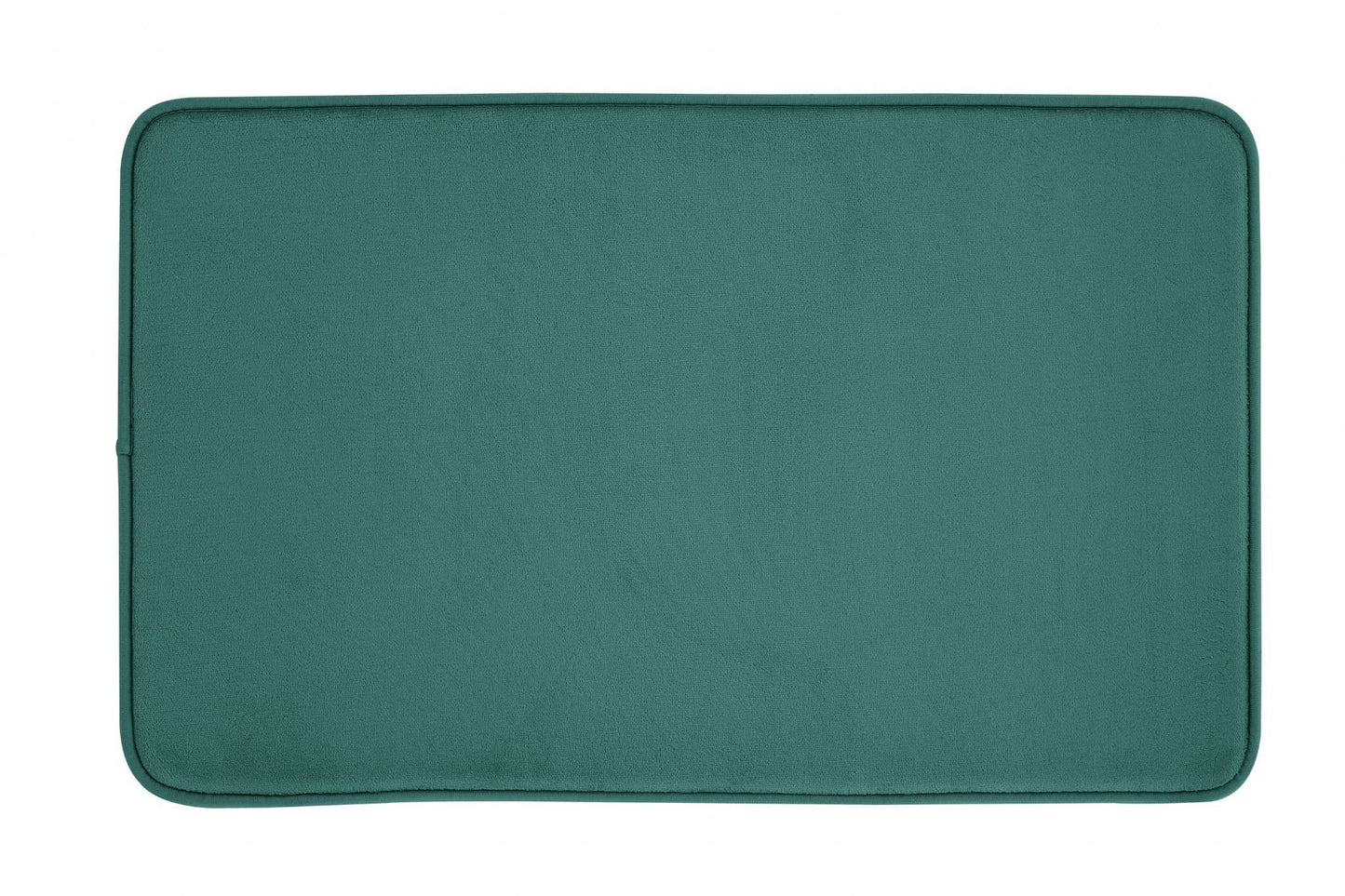 Catherine Lansfield Anti-Bacterial Memory Foam Bath Mat - Forest Green