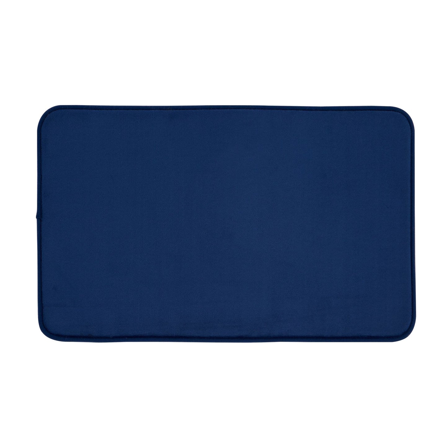 Catherine Lansfield Anti-Bacterial Memory Foam Bath Mat - Navy