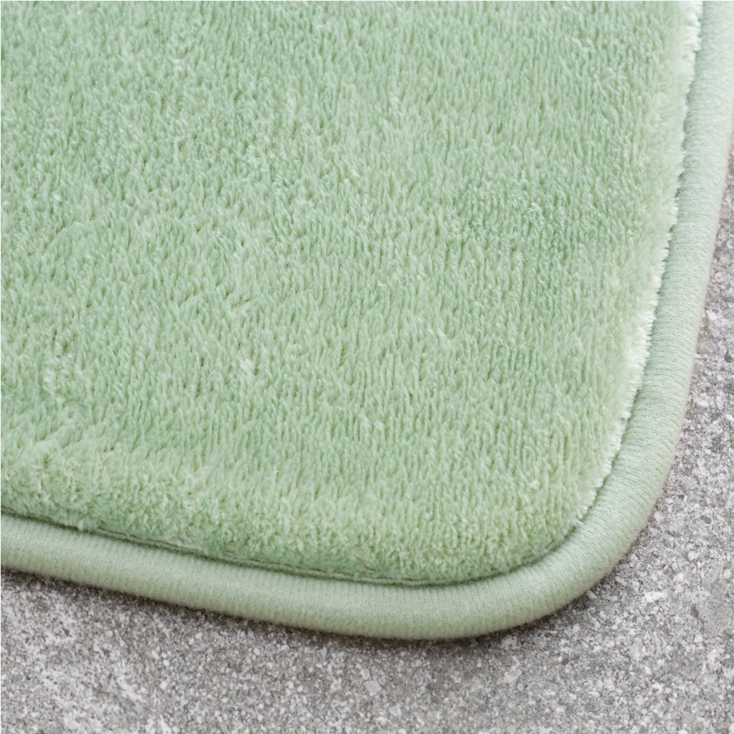 Catherine Lansfield Anti-Bacterial Memory Foam Bath Mat - Sage Green