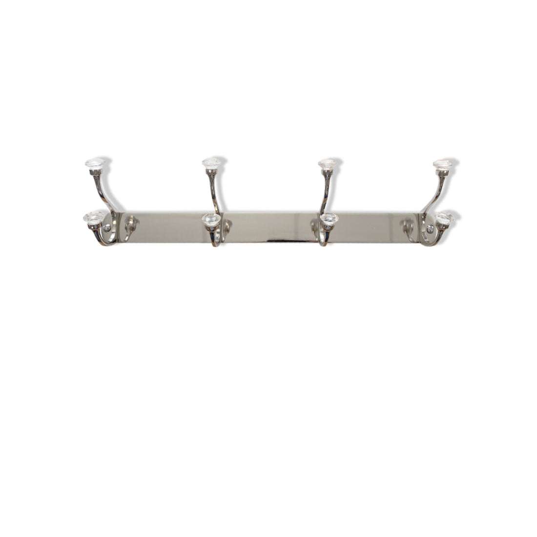 Laura Ashley Connie 4 Peg Coat Hook - Chrome