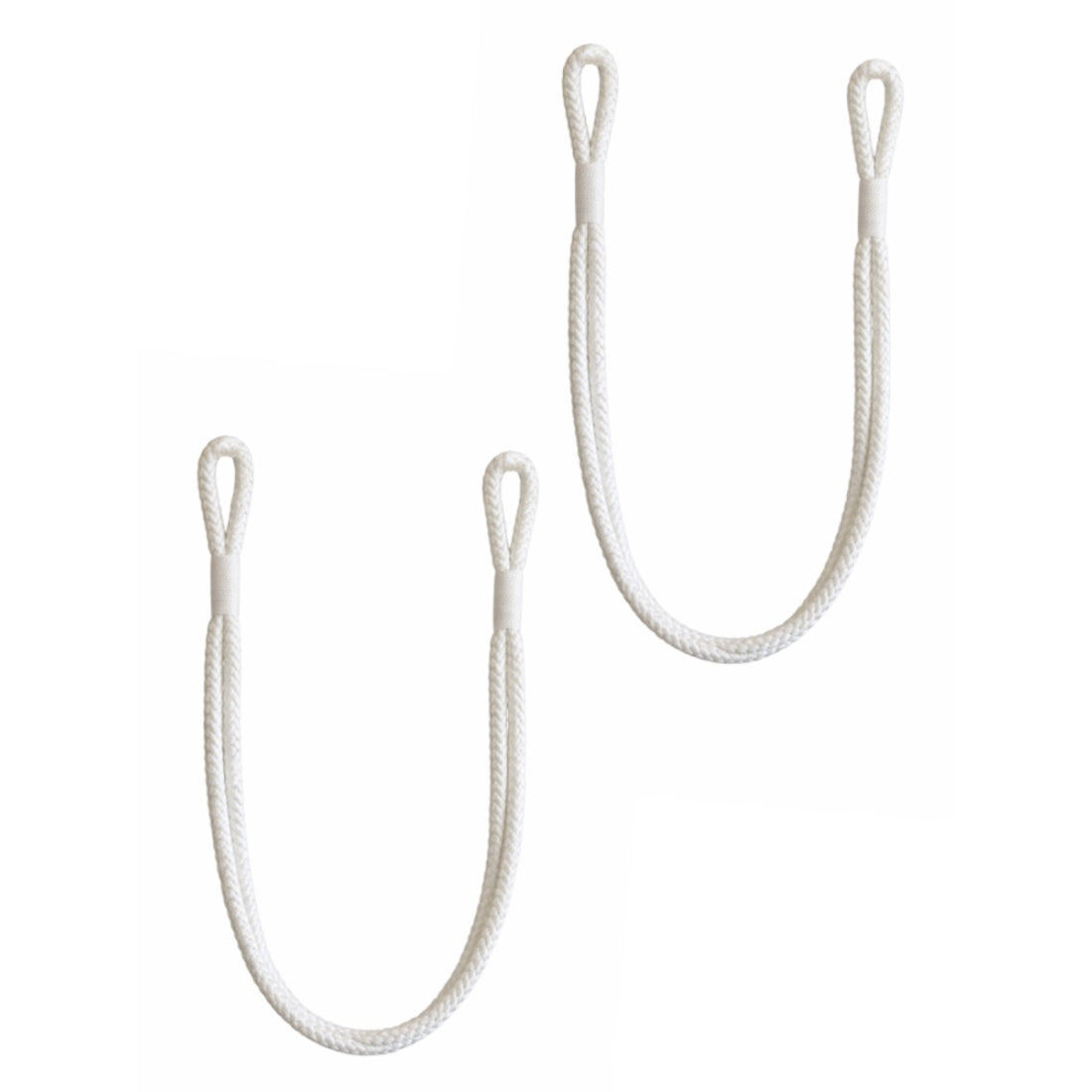 Laura Ashley Gillian Rope Tiebacks (Pair) - Off White
