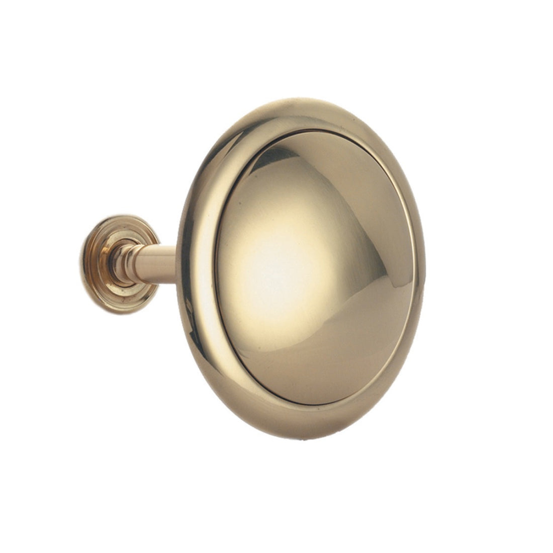 Jones Chelsea Self Cover Metal Curtain Holdbacks (Pair) - Brass