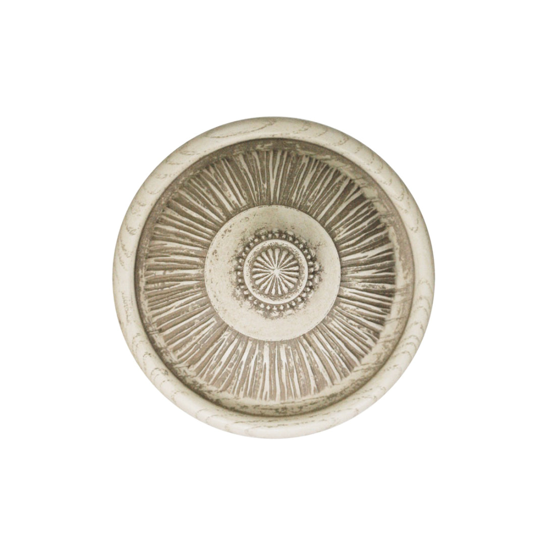 Jones Florentine Pleated Wooden Curtain Holdback - Putty