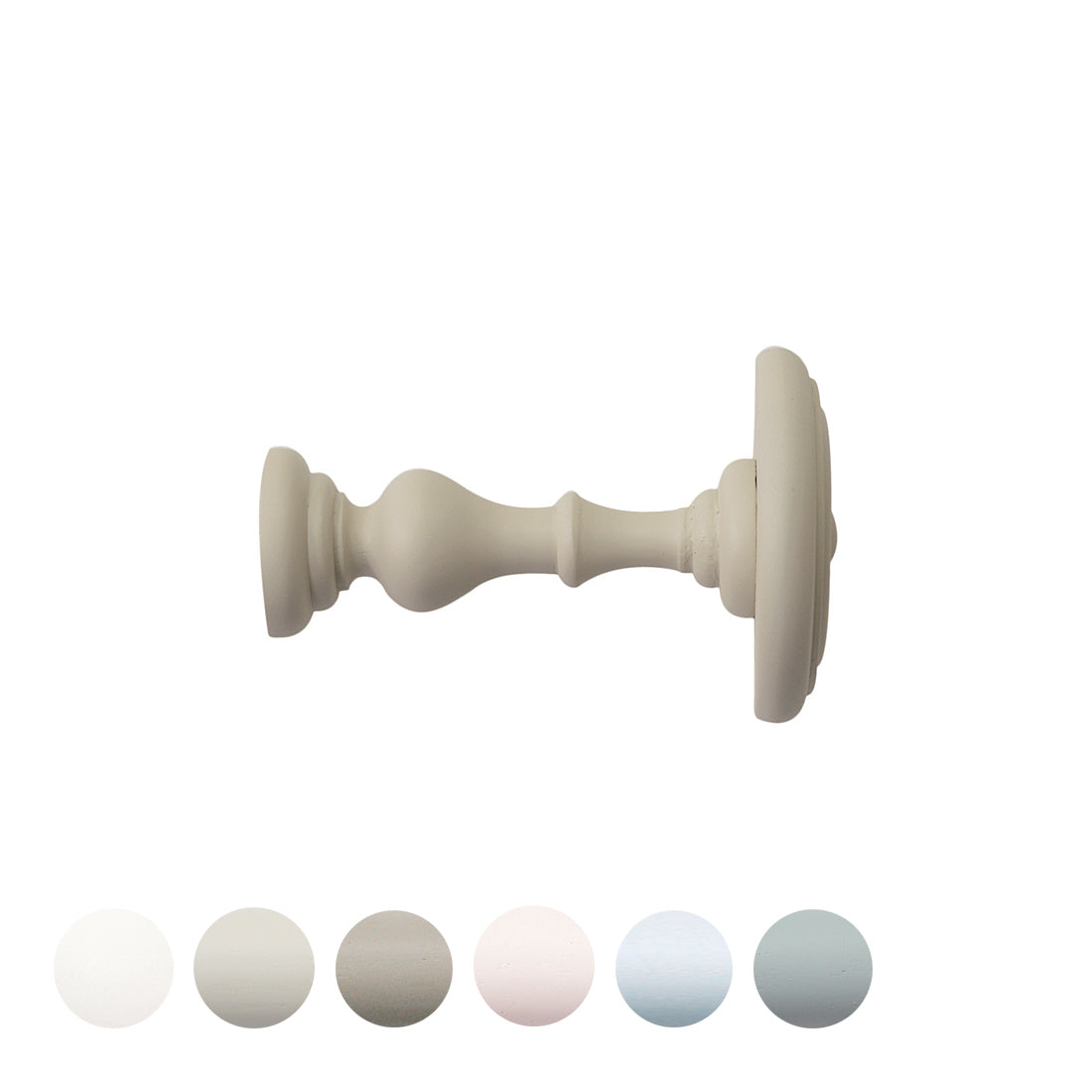Jones Seychelles Wooden Curtain Holdback - Truffle