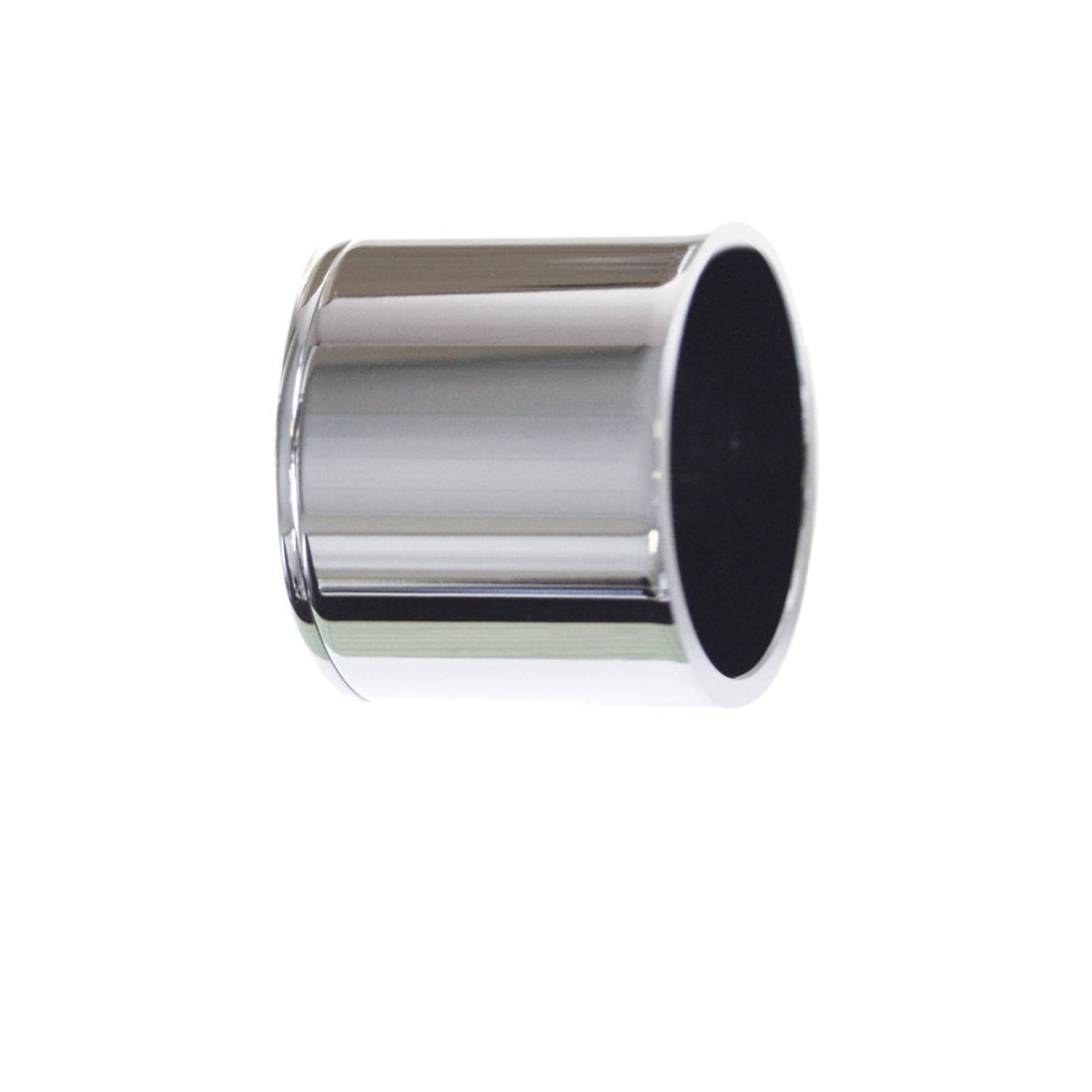 Jones Strand 35mm Metal Curtain Pole Recess Bracket - Chrome