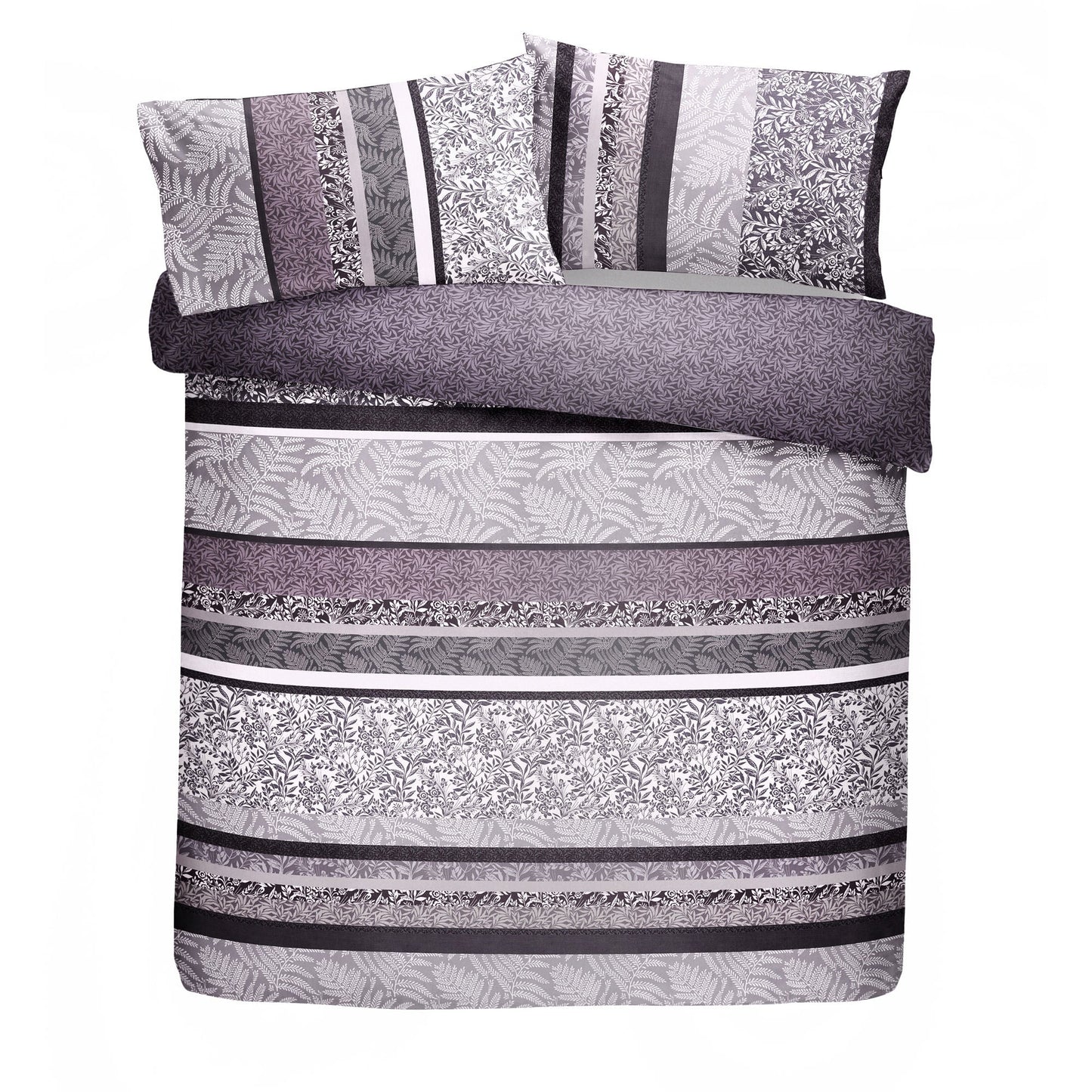 Hanworth Duvet Cover Set by Dreams & Drapes in Heather - Duvet Cover Set - Dreams & Drapes