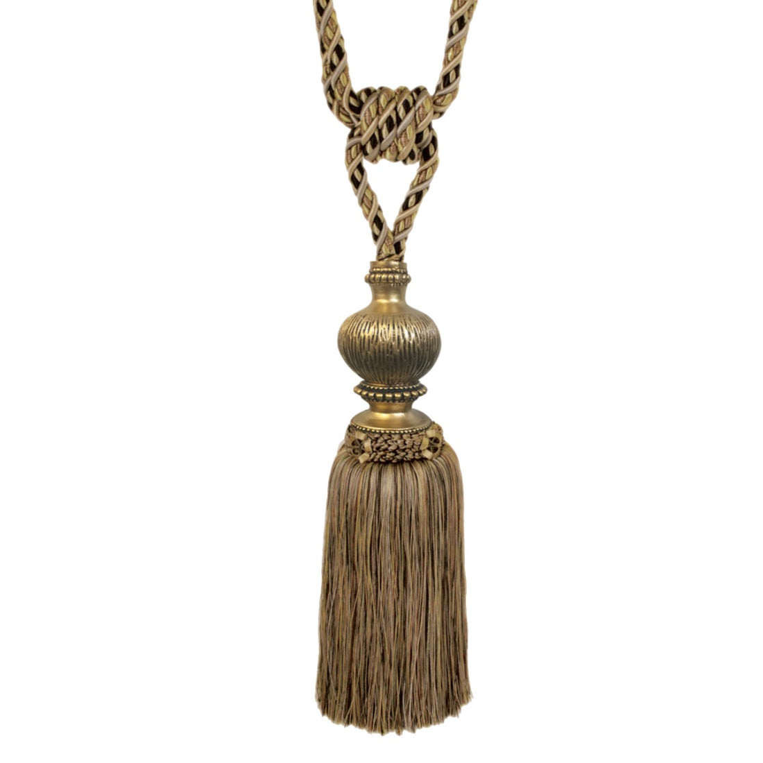 Jones Florentine Large Tassel Tieback - Mushroom