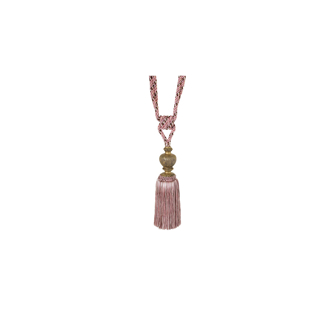 Jones Florentine Medium Tassel Tieback - Chalk Pink