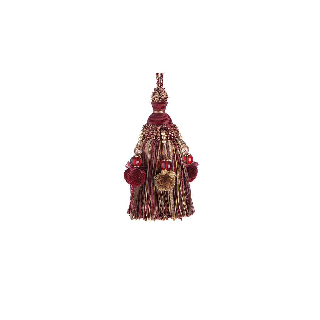 Jones Interlude Key Tassel - Rossa