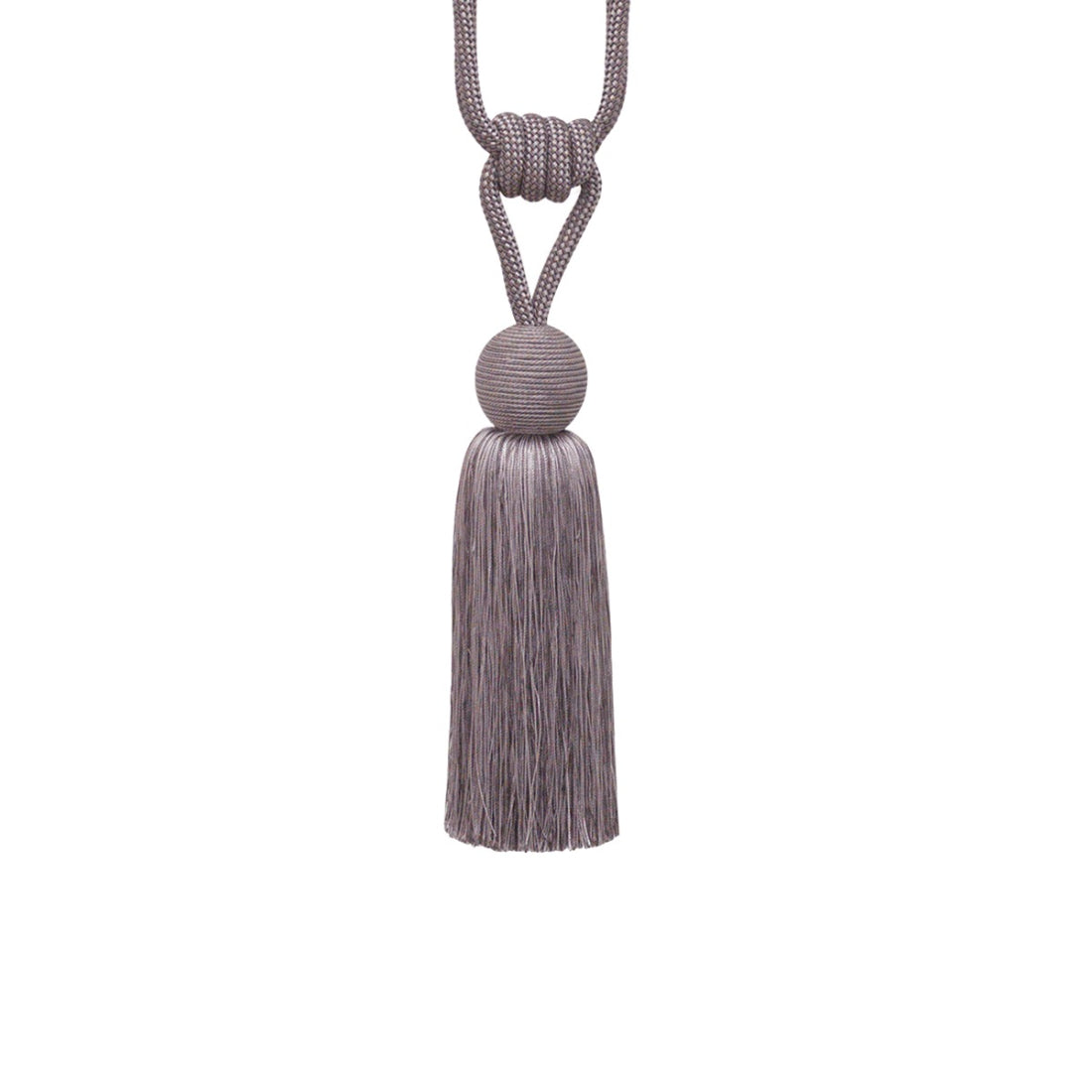Jones Orb Tassel Tieback - Mauve