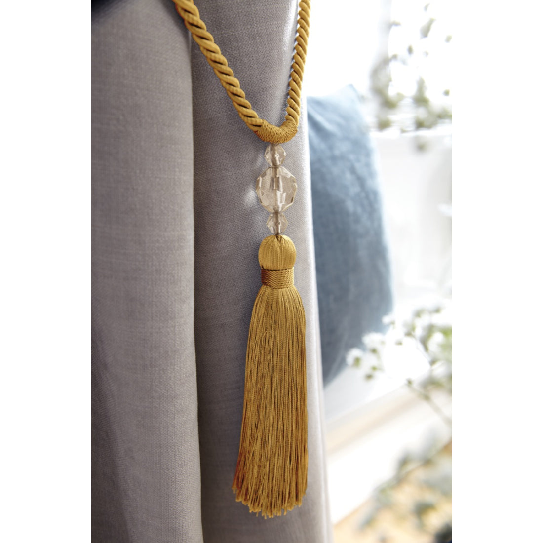 Jones Pixie Tassel Tieback - Gold