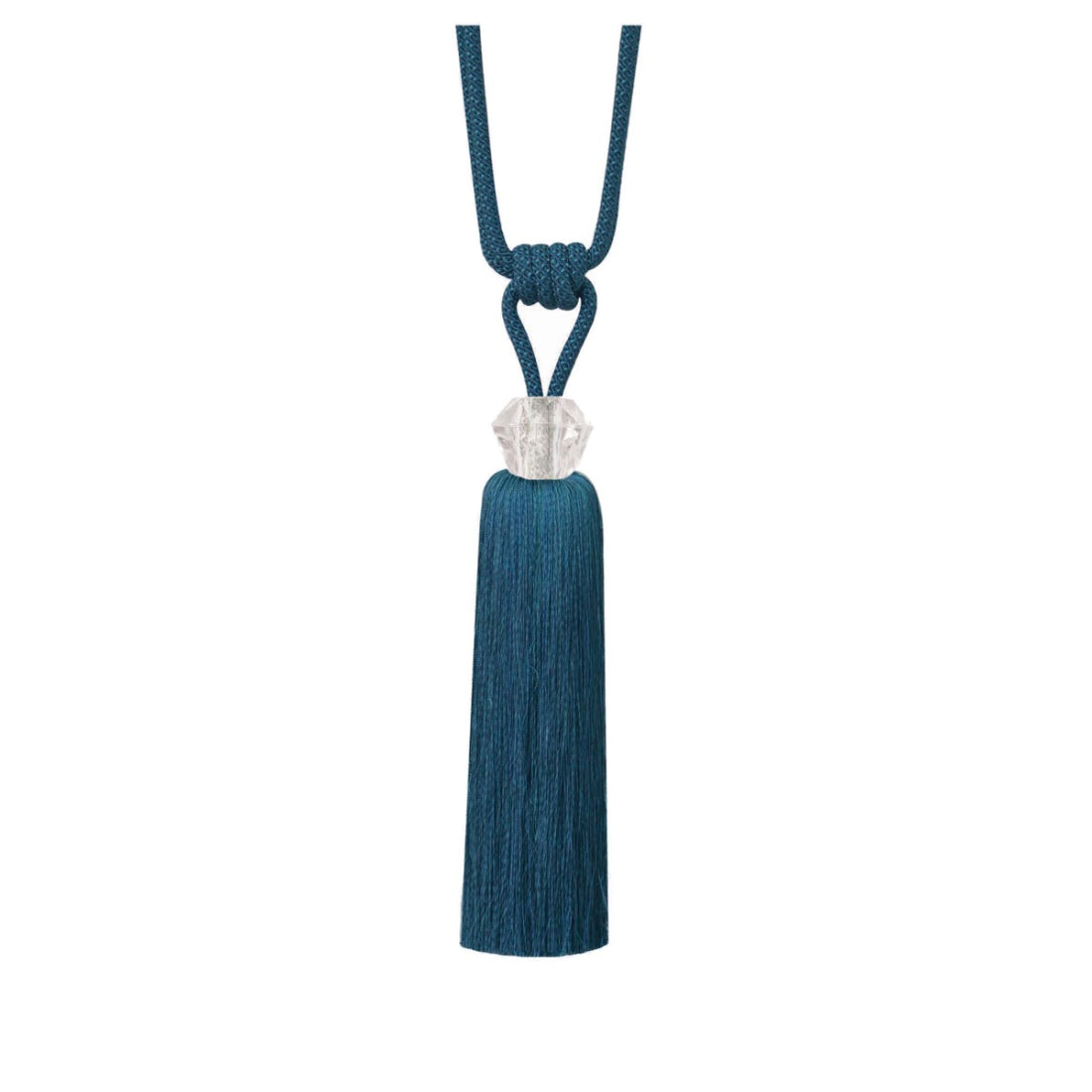 Jones Principal Dana Acrylic Tassel Tieback - Teal