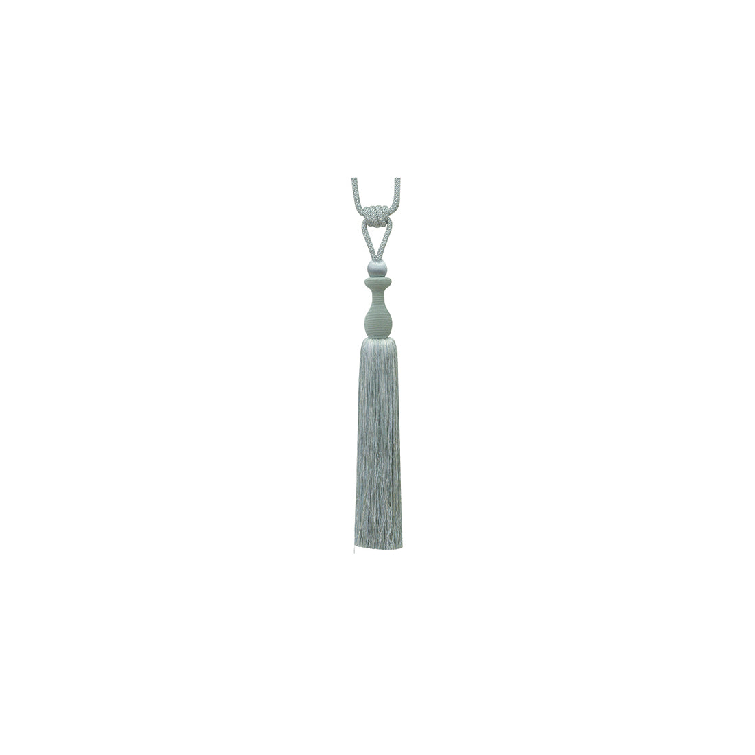 Jones Principal Adena Large Tassel Tieback - Duck Egg