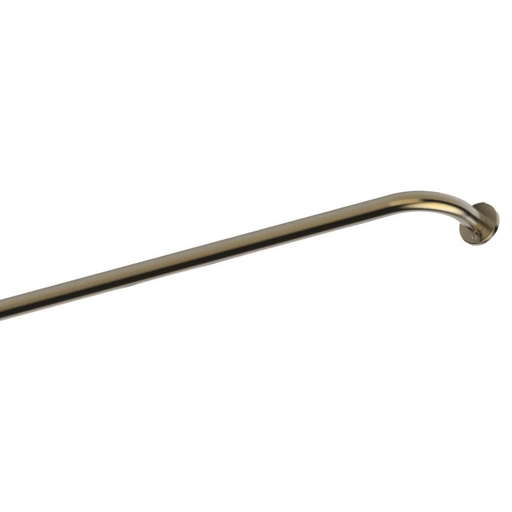 Integra French Curtain Pole - Antique Brass