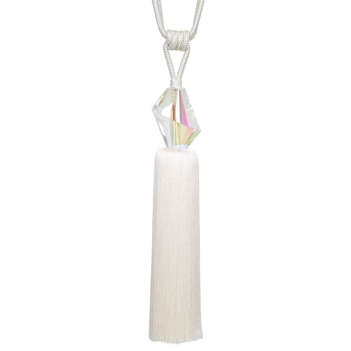 JLS Astral Tassel Tiebacks (Pair) - Cream