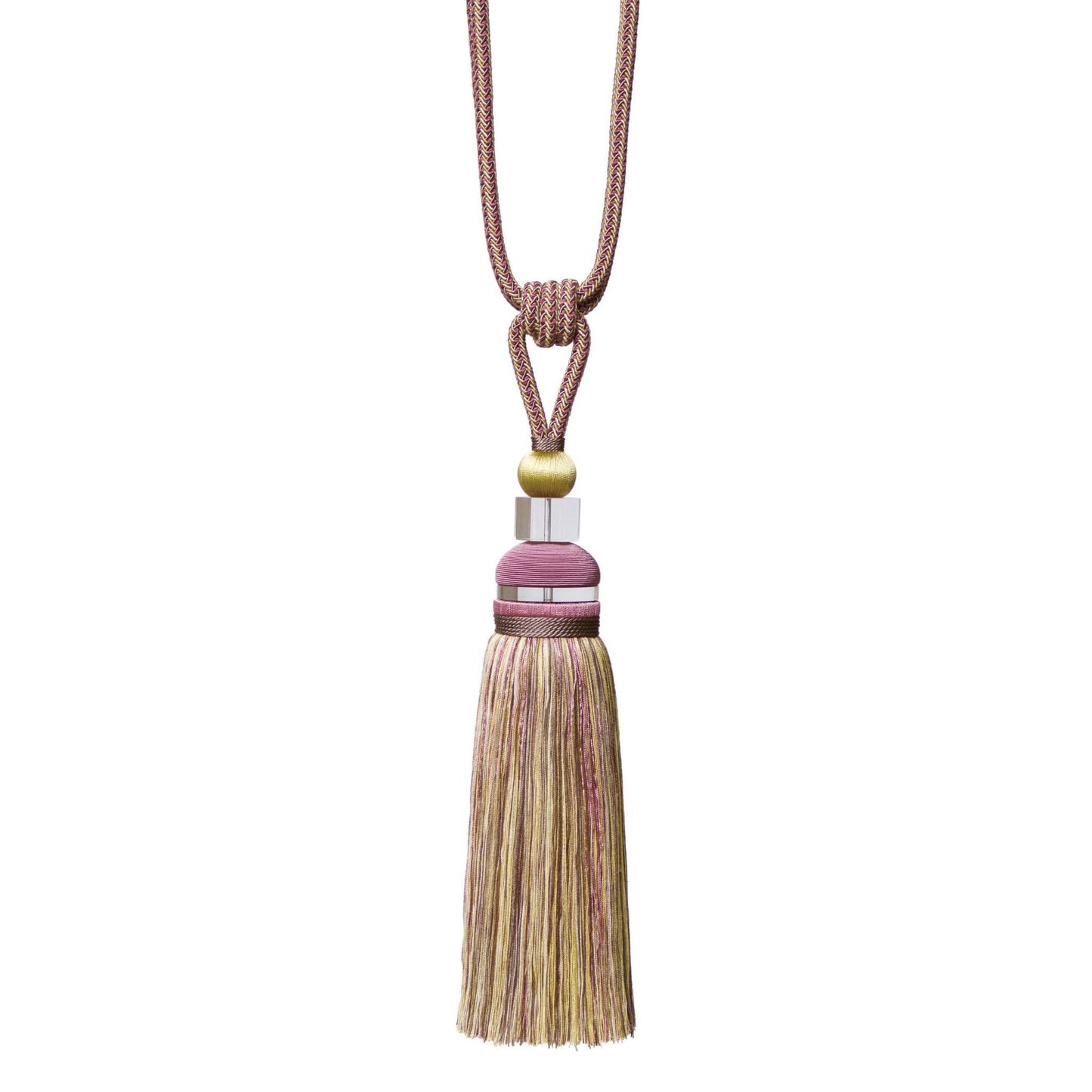 JLS Quartet Tassel Tiebacks (Pair) - Blush