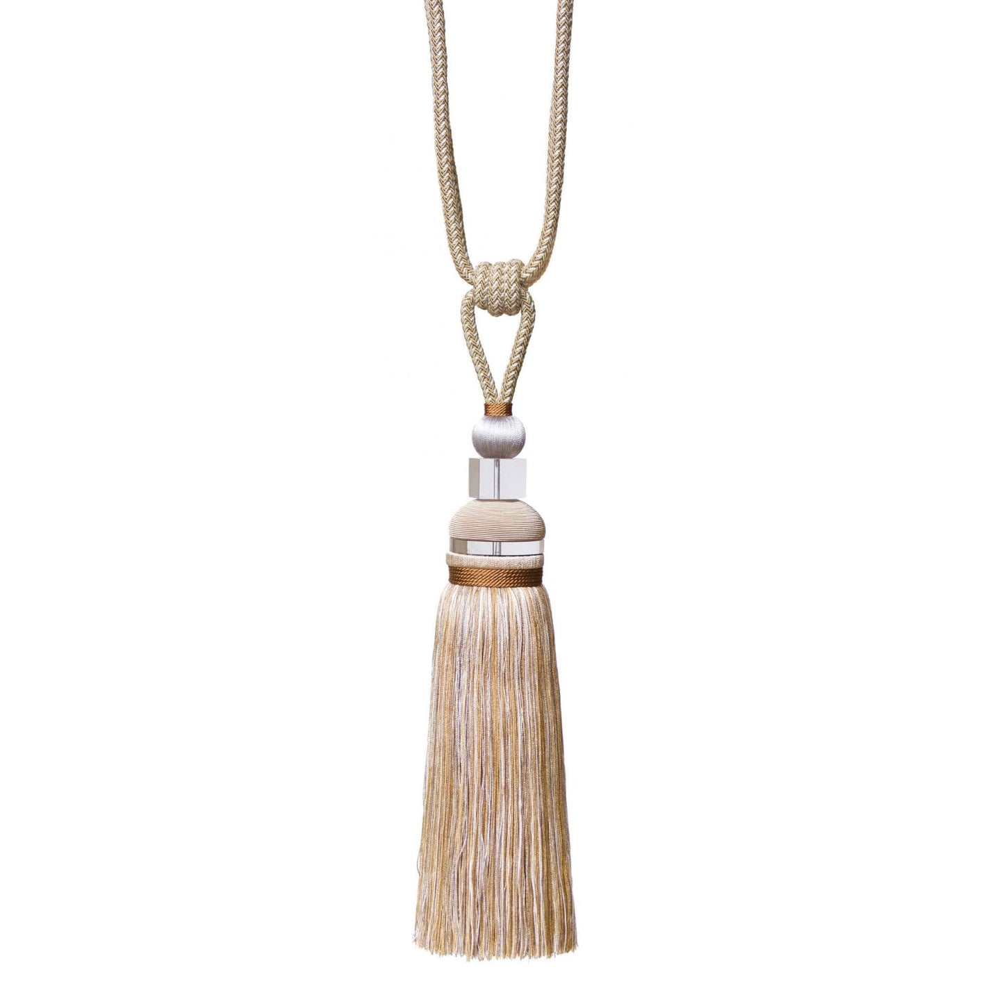 JLS Quartet Tassel Tiebacks (Pair) - Sand