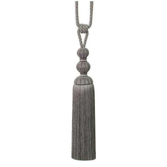 Jones Bexley Tassel Tieback - Pewter