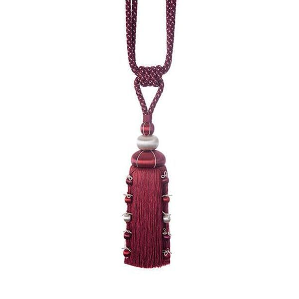 Jones Ensemble Sovereign Tassel Tieback - Garnet