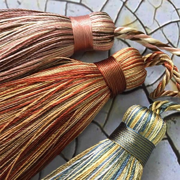 Jones Florentine Cushion Tassel - Wine