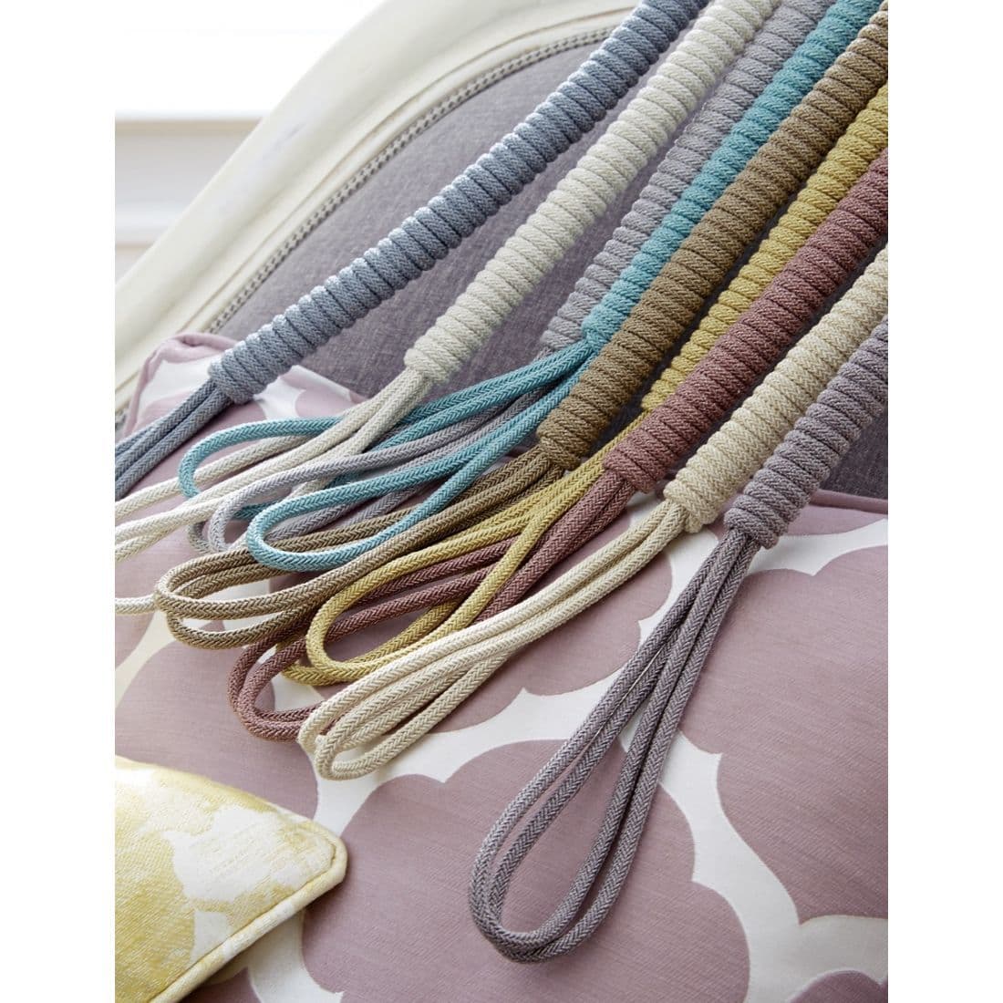 Jones Lustre Rope Tieband - Duck Egg