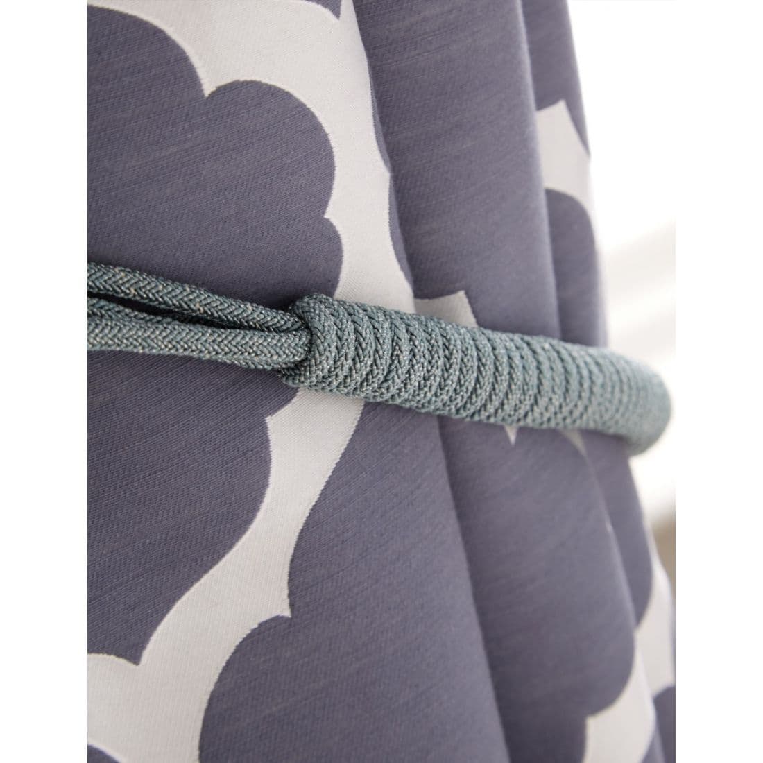 Jones Lustre Rope Tieband - Duck Egg