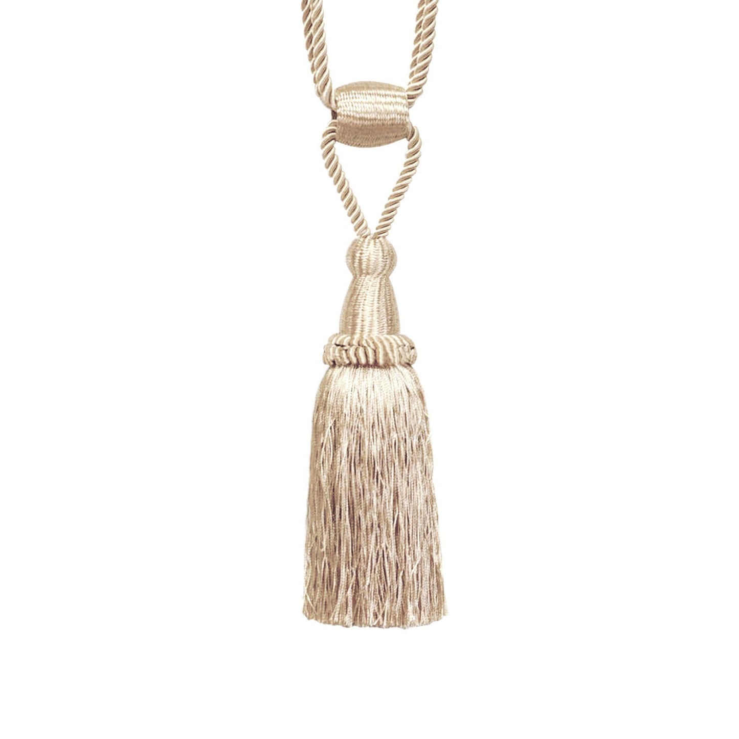 Jones Monaco Barrel Tieback - Beige